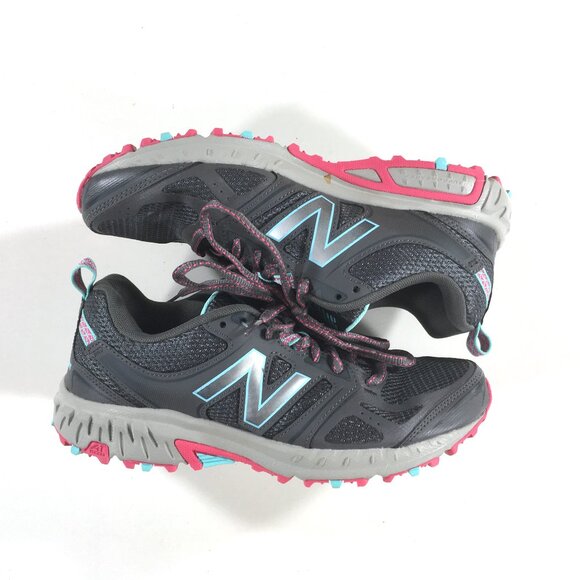 New Balance 412v3 Trail Running Shoes Womens Size 8 D Wide Gray WTE412H3 - Picture 2 of 10